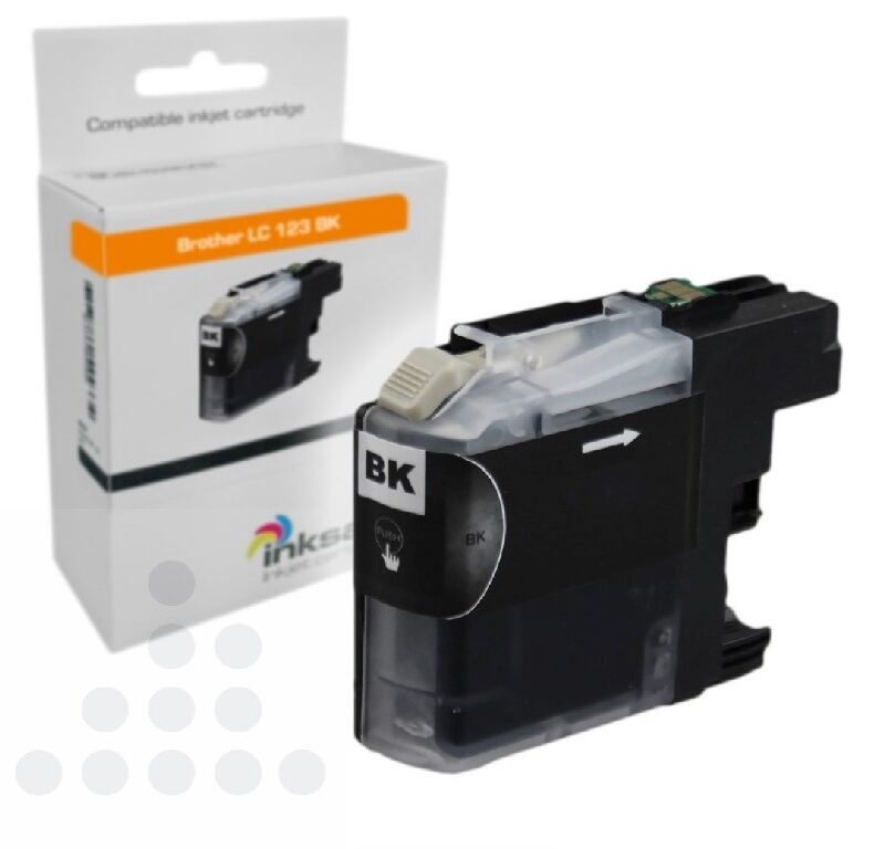 Inksave Brother LC 123 BK