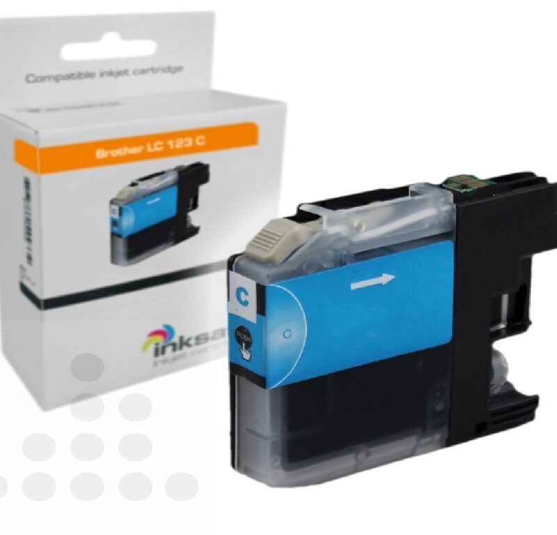 Inksave Brother LC 123 C