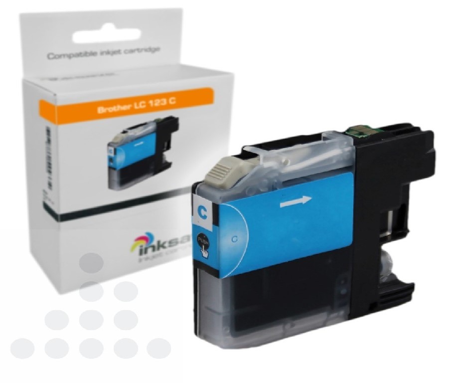 Inksave Brother LC 123 C
