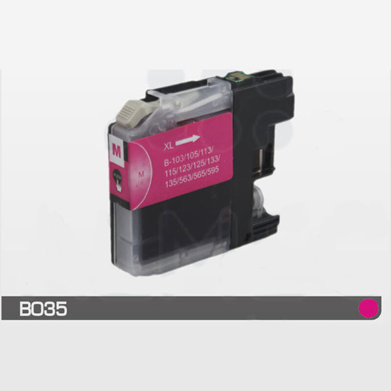 Inksave-Brother-LC-125M-Magenta
