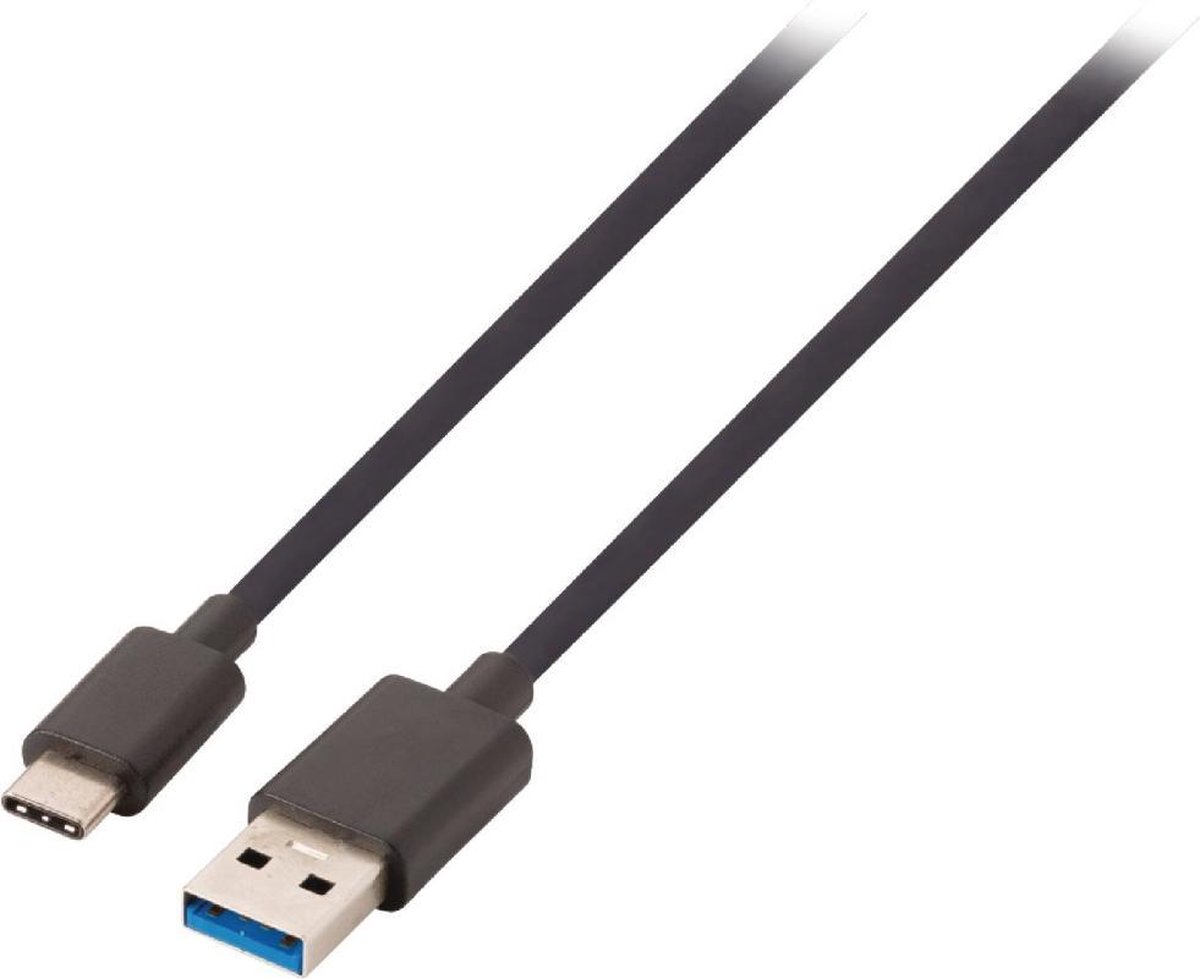 Valueline USB-C 1mtr USB3 laad kabel